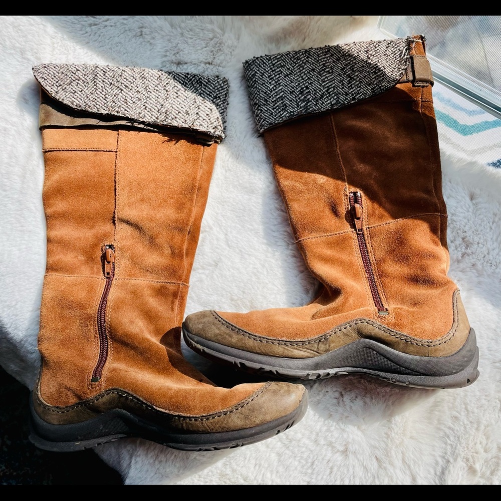 Merrell suede boots 8